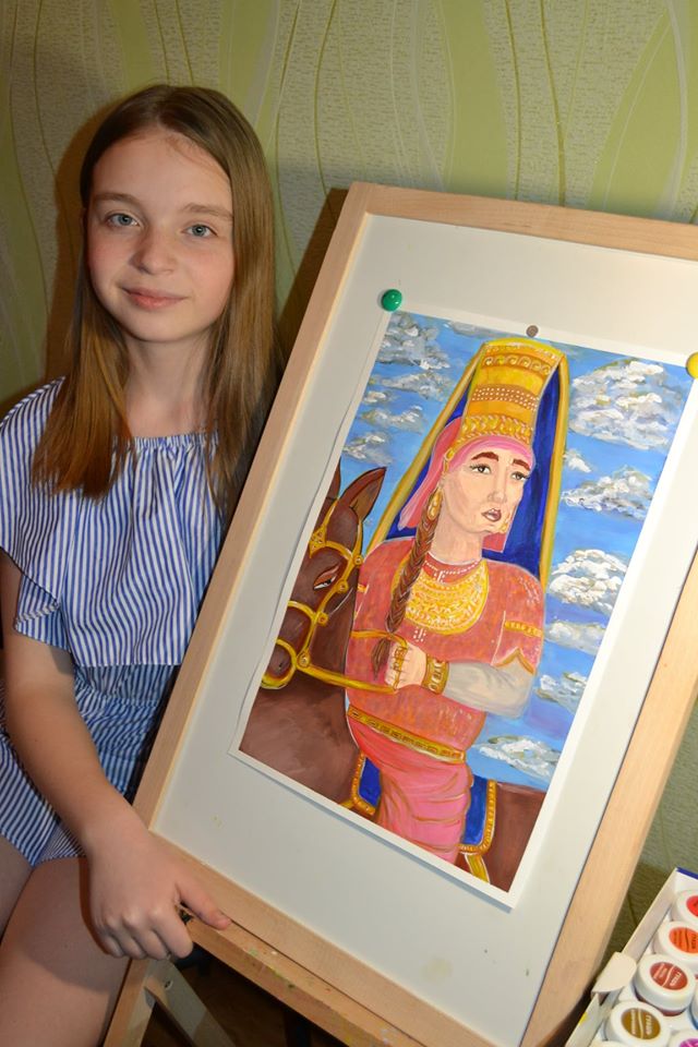 Картинка к: Юная художница из Никополя победила в международном конкурсе