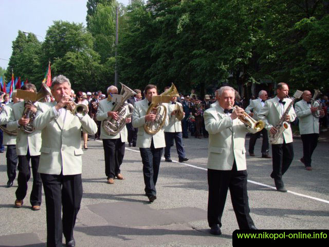 День Победы Никополь 2010