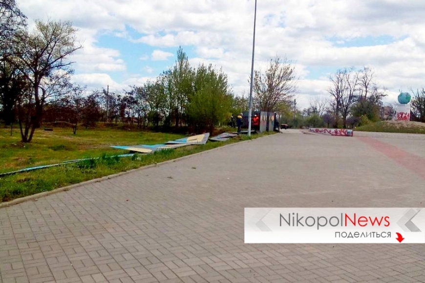 Картинка к: Падение «никопольской стены». Что теперь будет в центре города?