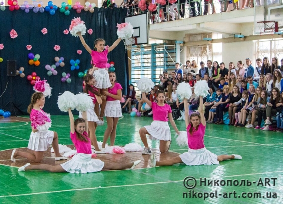 Картинка к: У Нікополі відбувся фестиваль черлідерів