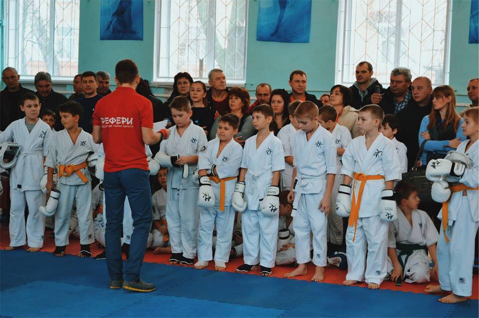Картинка к: В Никополе состоялся Чемпионат Днепропетровской области по Тайкан Каратэ