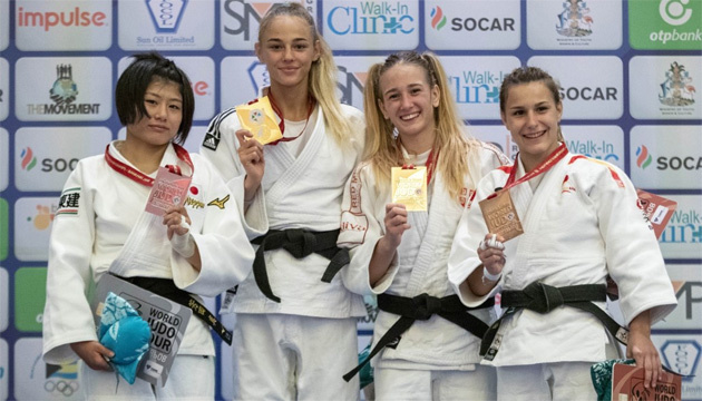 Картинка к: Українська дзюдоїстка Білодід - чемпіонка світу у всіх вікових категоріях